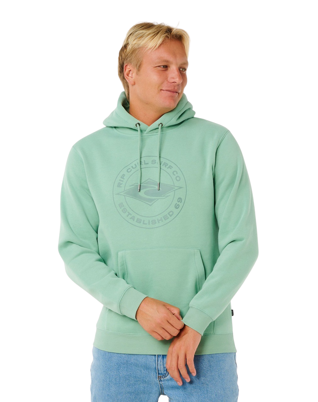Stapler Hoodie in Aloe