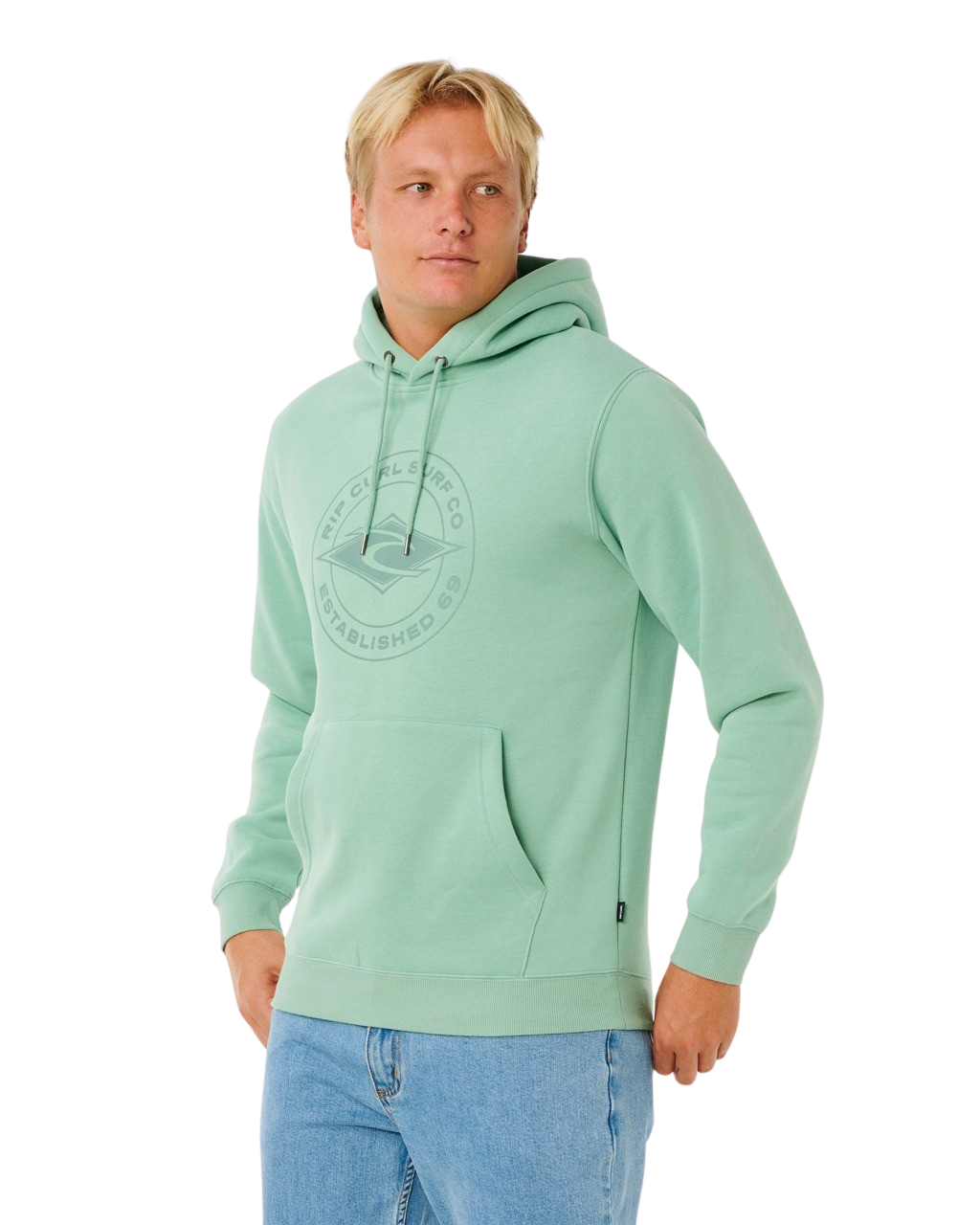 Stapler Hoodie in Aloe