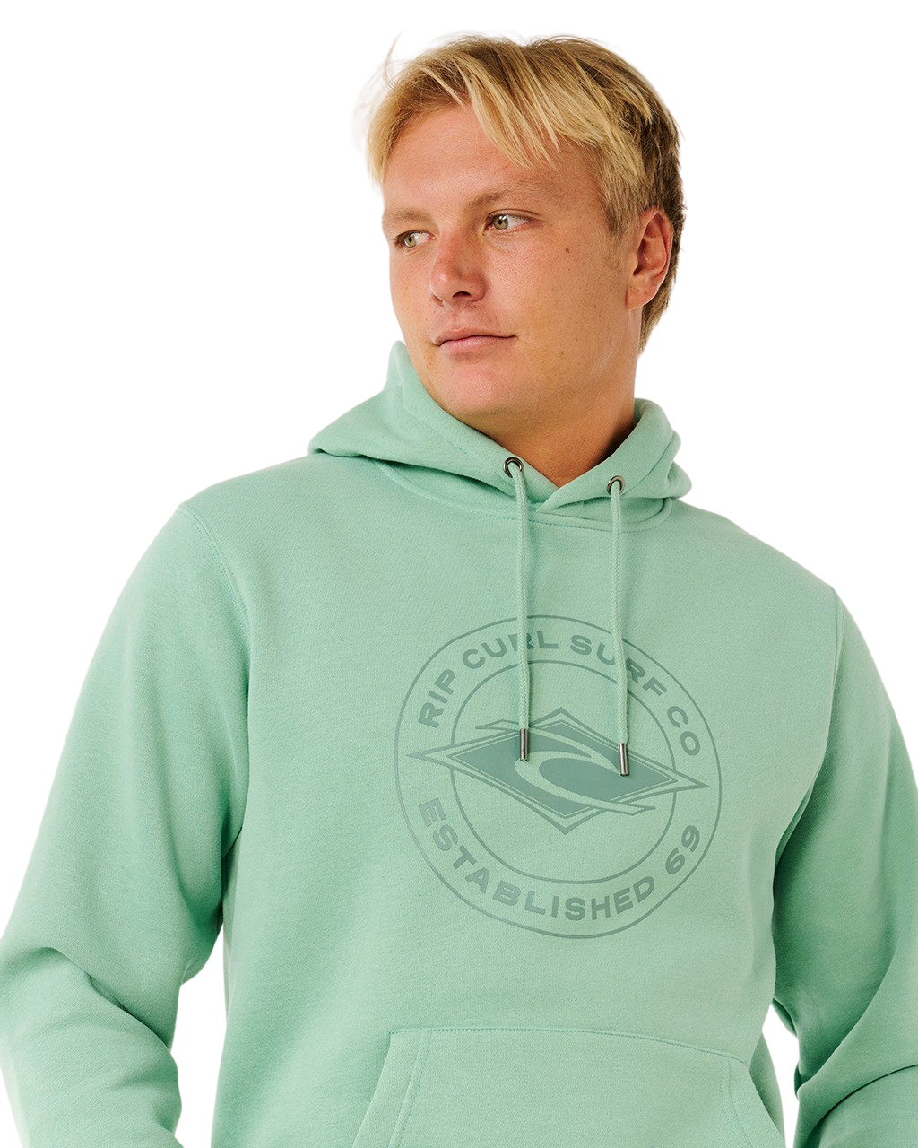 Stapler Hoodie in Aloe