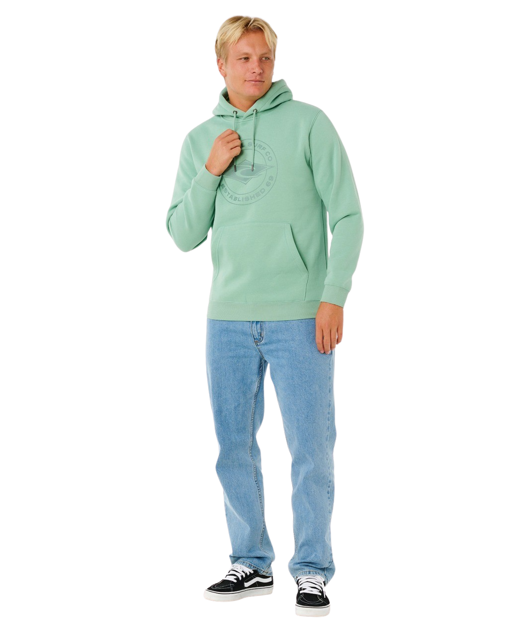 Stapler Hoodie in Aloe