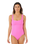 Premium Surf D-DD One Piece Swimsuit in Super Pink