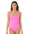 Premium Surf D-DD One Piece Swimsuit in Super Pink