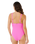 Premium Surf D-DD One Piece Swimsuit in Super Pink