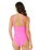 Premium Surf D-DD One Piece Swimsuit in Super Pink
