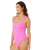 Premium Surf D-DD One Piece Swimsuit in Super Pink
