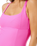 Premium Surf D-DD One Piece Swimsuit in Super Pink