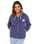 The Rip Curl Womens Galcia Full Zip Hoodie in Navy