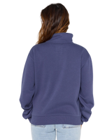 The Rip Curl Womens Half Zip Fleece in Navy