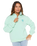 The Rip Curl Womens Half Zip Fleece in Light Aqua