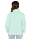 The Rip Curl Womens Half Zip Fleece in Light Aqua