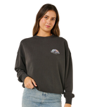 Bells Heritage Sweatshirt in Washed Black