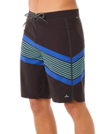 The Rip Curl Mens Mirage Invert Ultimate Boardshorts in Black