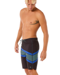 The Rip Curl Mens Mirage Invert Ultimate Boardshorts in Black