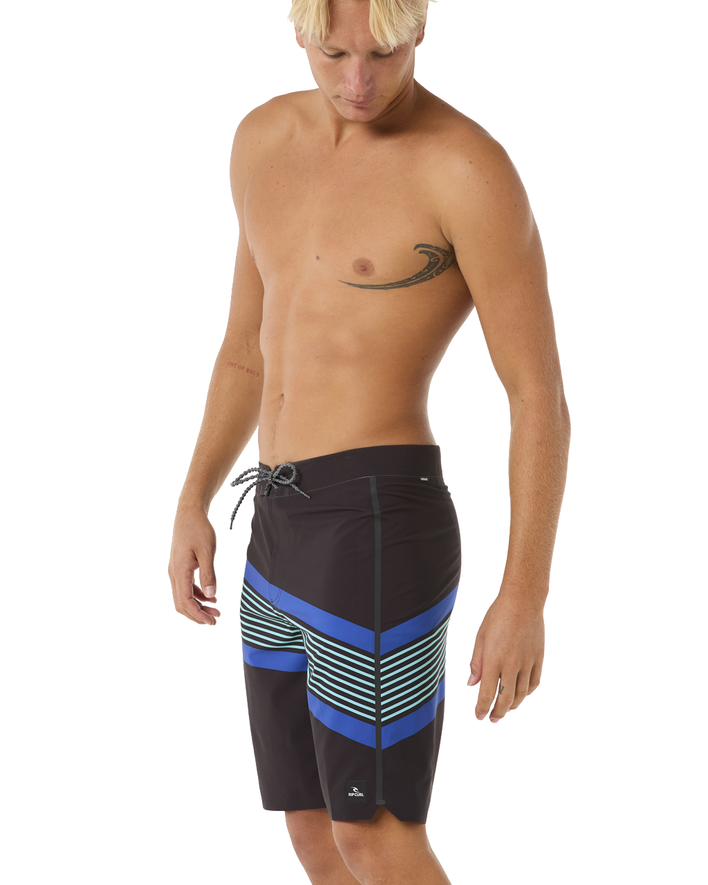 The Rip Curl Mens Mirage Invert Ultimate Boardshorts in Black