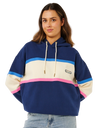 Surf Side Heritage Hoodie in Dark Navy
