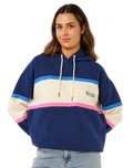 Surf Side Heritage Hoodie in Dark Navy