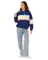 Surf Side Heritage Hoodie in Dark Navy