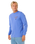 The Rip Curl Mens Fade Out Long Sleeve T-Shirt in Blue Haze