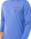 The Rip Curl Mens Fade Out Long Sleeve T-Shirt in Blue Haze
