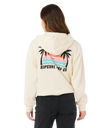 The Rip Curl Womens Aloha Zip Hoodie in Bone