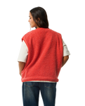 The Rip Curl Womens Every Day Polar Gilet in Red