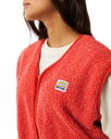 The Rip Curl Womens Every Day Polar Gilet in Red
