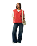 The Rip Curl Womens Every Day Polar Gilet in Red