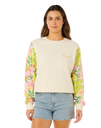 Molokai Fleece Sweatshirt in Off White