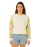 Molokai Fleece Sweatshirt in Off White