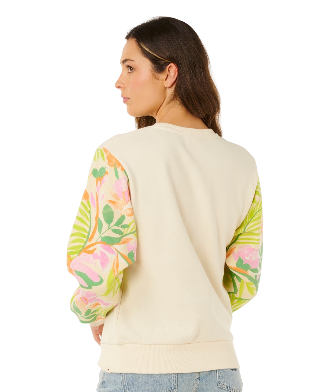 Molokai Fleece Sweatshirt in Off White