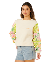 Molokai Fleece Sweatshirt in Off White