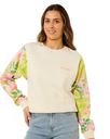 Molokai Fleece Sweatshirt in Off White