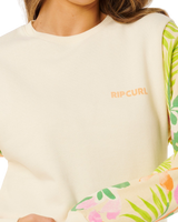 Molokai Fleece Sweatshirt in Off White