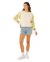 Molokai Fleece Sweatshirt in Off White