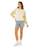 Molokai Fleece Sweatshirt in Off White