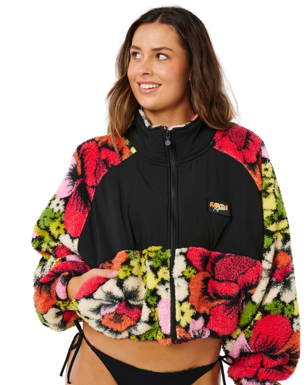 Blooming Polar Fleece Jacket in Bloom