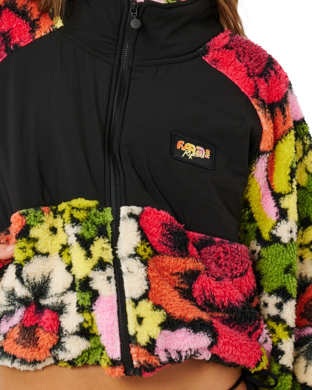 Blooming Polar Fleece Jacket in Bloom