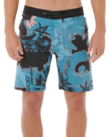 Mirage Mason Raw Energy Boardshorts in Storm Blue