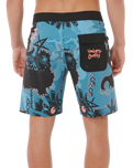 Mirage Mason Raw Energy Boardshorts in Storm Blue