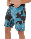 Mirage Mason Raw Energy Boardshorts in Storm Blue