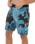 Mirage Mason Raw Energy Boardshorts in Storm Blue