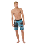 Mirage Mason Raw Energy Boardshorts in Storm Blue