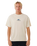 The Rip Curl Mens Pill Icon T-Shirt in Vintage White
