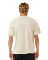 The Rip Curl Mens Pill Icon T-Shirt in Vintage White