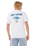 The Rip Curl Mens Fade Out Icon T-Shirt in White