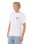 The Rip Curl Mens Fade Out Icon T-Shirt in White