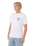 The Rip Curl Mens Fade Out Icon T-Shirt in White