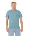 Fade Out Icon T-Shirt in Storm Blue
