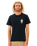 Search Icon T-Shirt in Black
