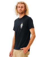 Search Icon T-Shirt in Black